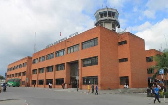 Tribhuvan International Airport terminal, Kathmandu